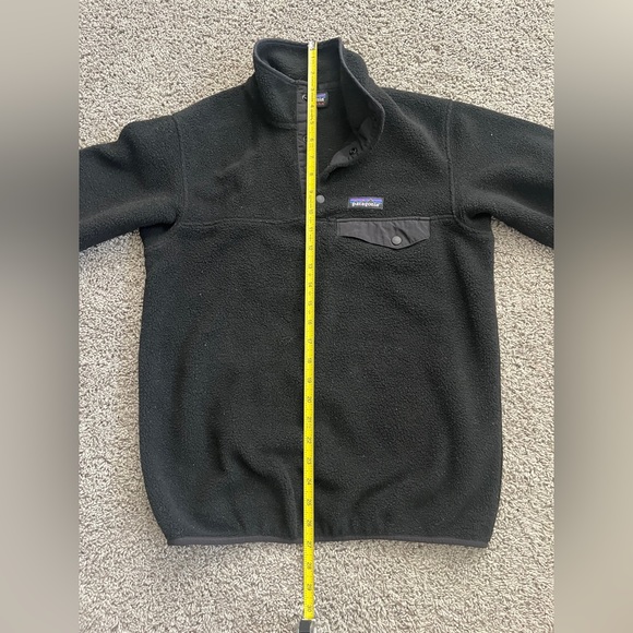 Patagonia Women’s Lightweight Synchilla Snap-T, Black, XS - Picture 6 of 7